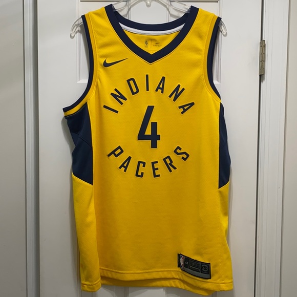 Indiana Pacers Swingman Gold Victor Oladipo Jersey